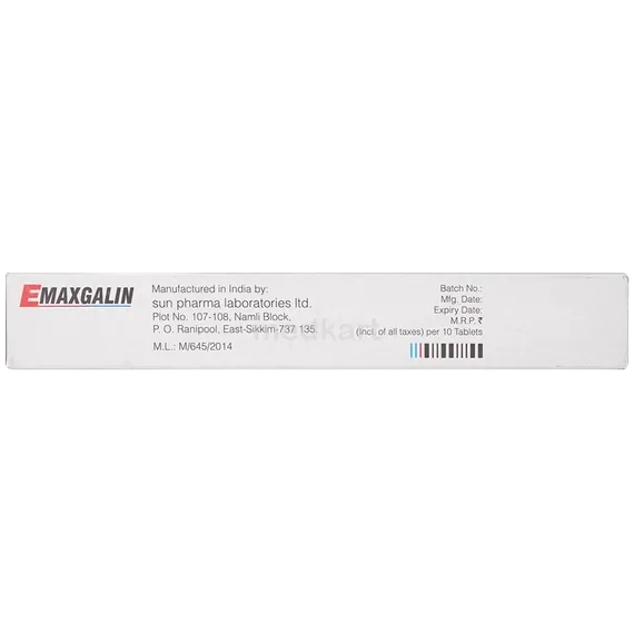 emaxgalin tablet 10's